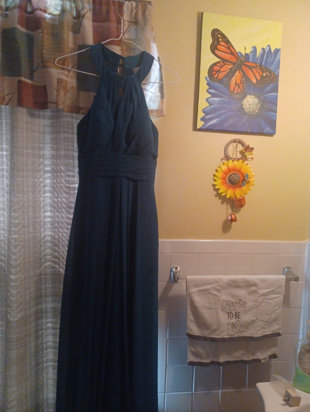 Elegant Teal Maxi Dress - Brand
